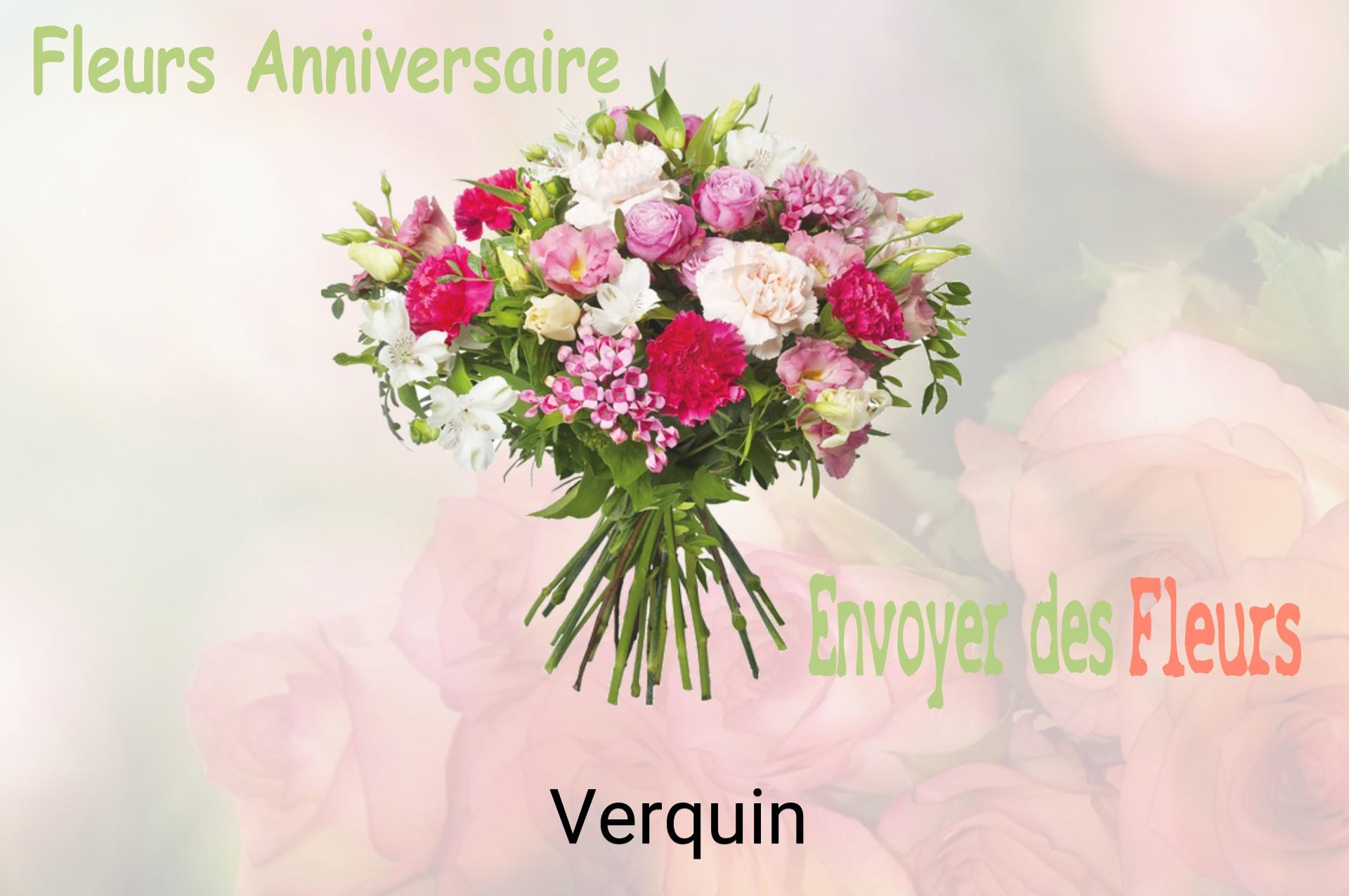 Bouquet de fleurs d’anniversaire livré à Verquin